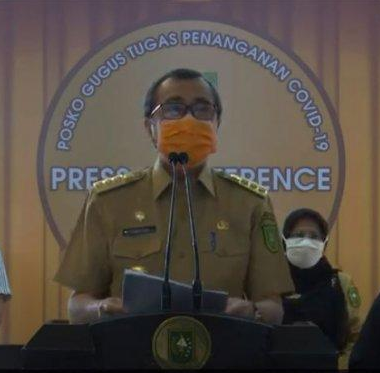 Gubri Resmi Umumkan Kampar Masuk Zona Merah Covid-19